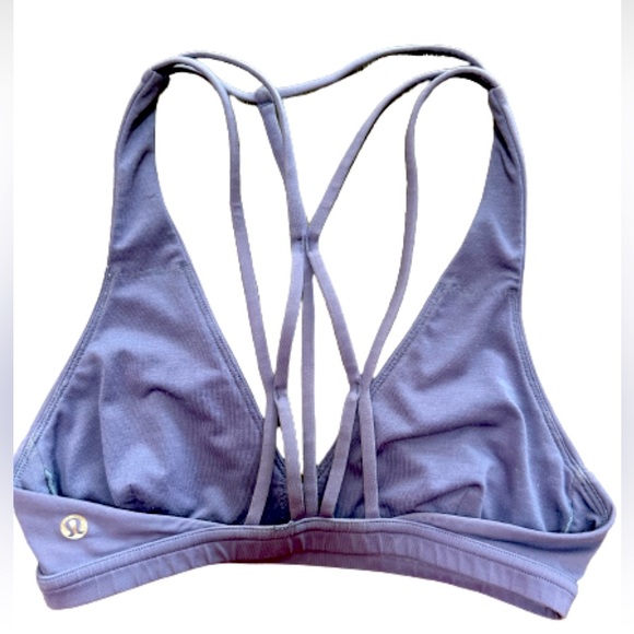 Lululemon sports bra size 4 purple color - Picture 2 of 6
